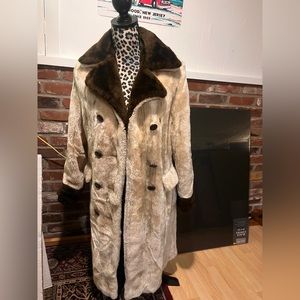 Vintage Faux Fur Teddy Jacket‎ - ken costume